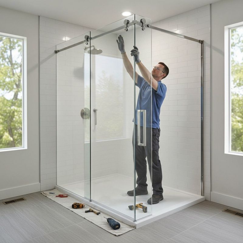 Glass Shower Door Replacement in Longmont, CO