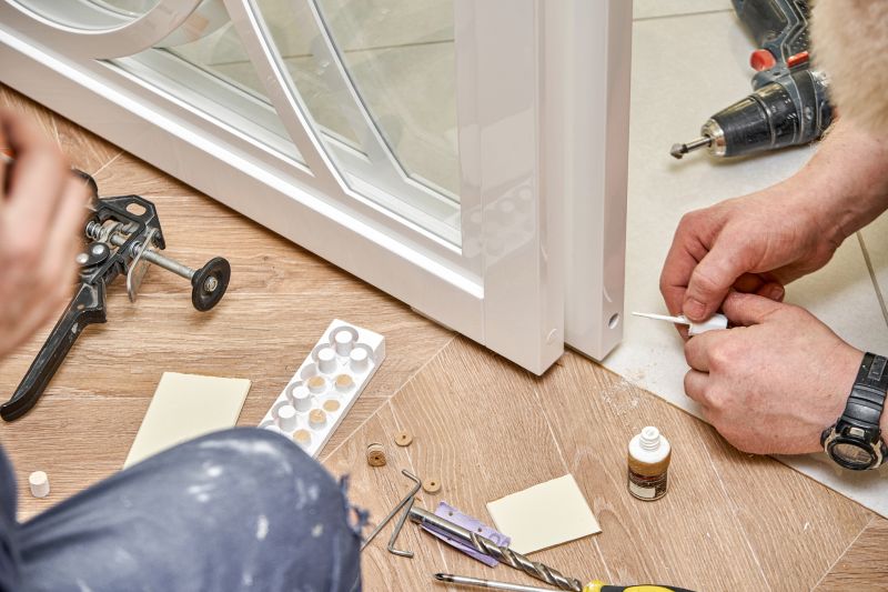 Wood Sliding Door Installation in Overland Park, KS
